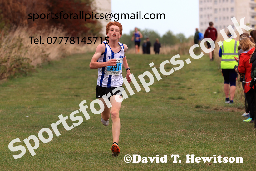 Mens and Womens under-17s, 2025 Farringdon Cross Country Relays, Sunderland. Photo: David T. Hewitson/Sports for All Pics